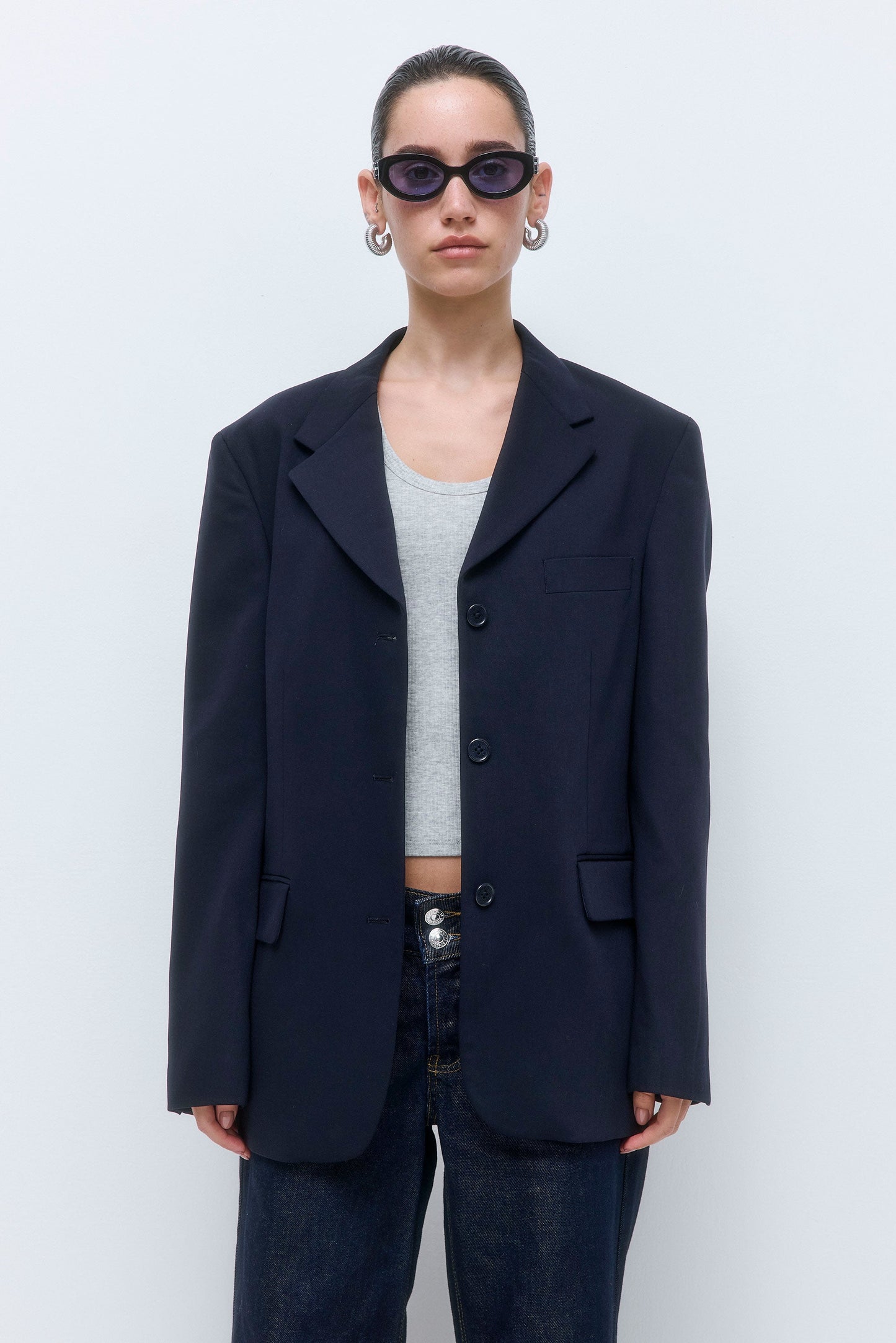 Classic Oversized Daddy Blazer