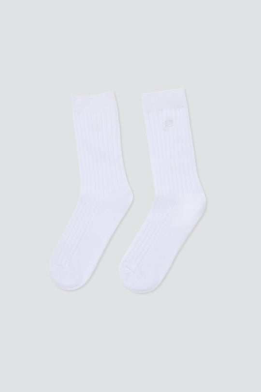 Cozy Ribbed Crew Socks - Dé Rococo