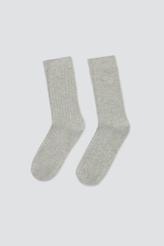 Cozy Ribbed Crew Socks - Dé Rococo