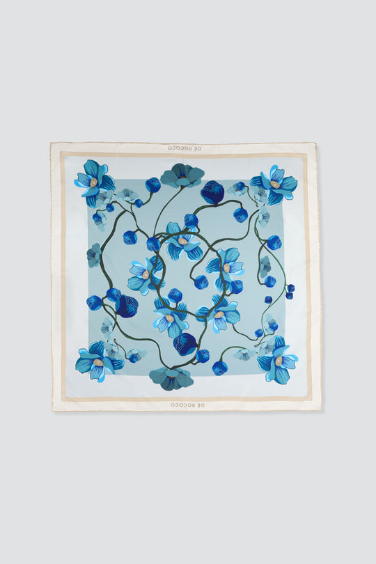 Signature Flower Scarf
