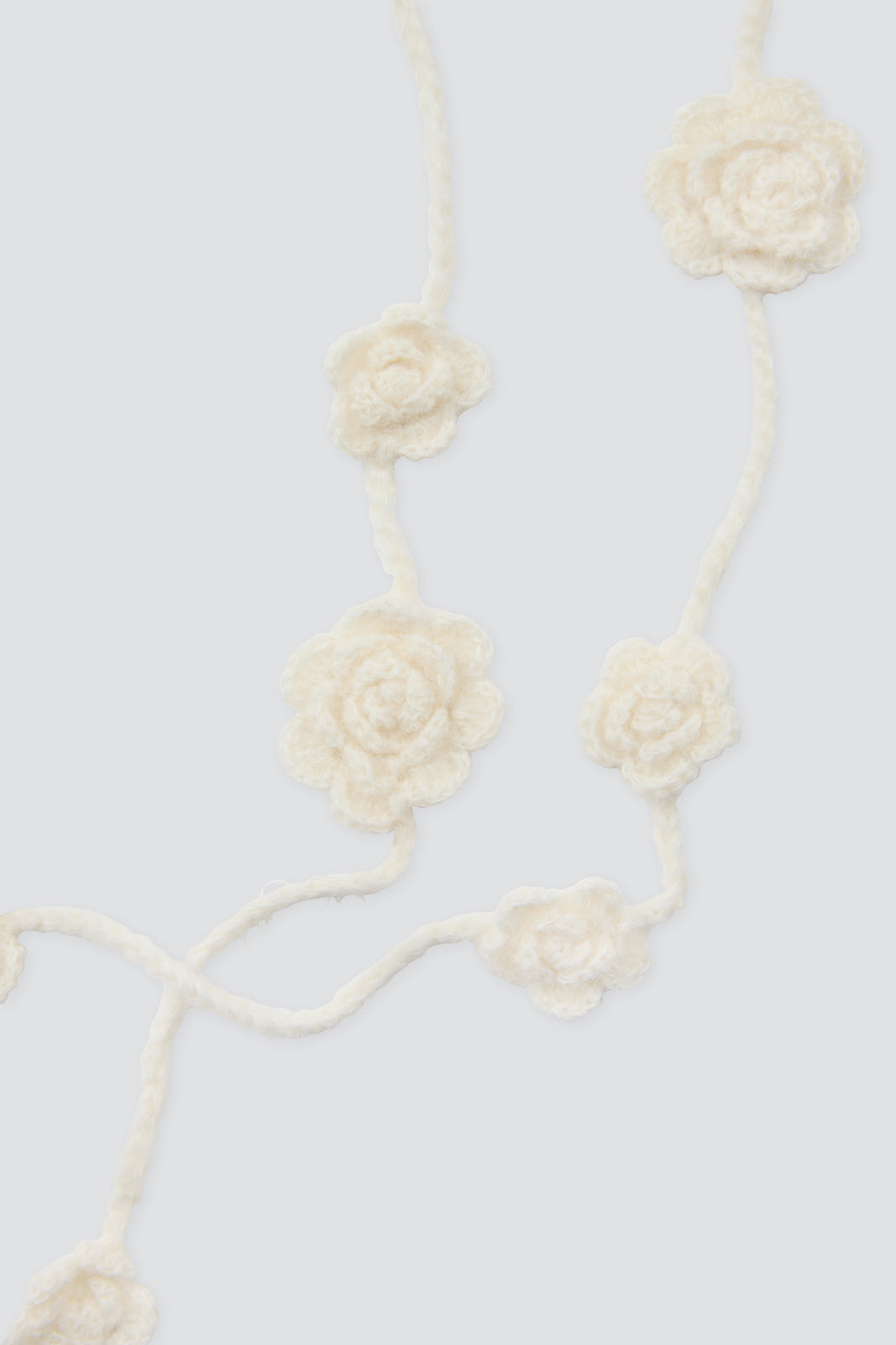 Fuzzy Flower Scarf - Dé Rococo
