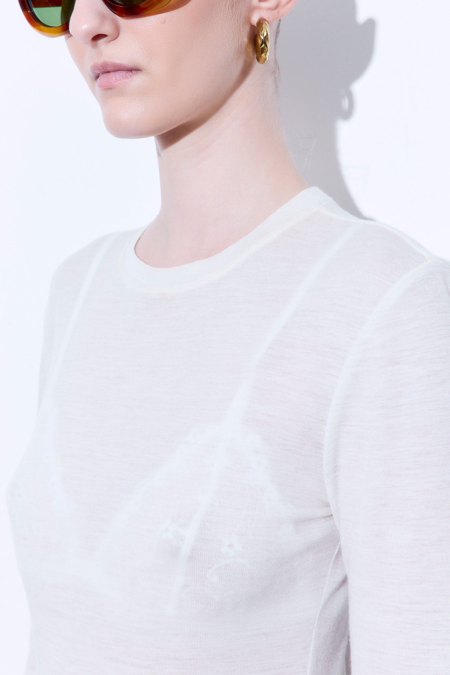 Fitted Thin Wool Long Sleeve - Dé Rococo