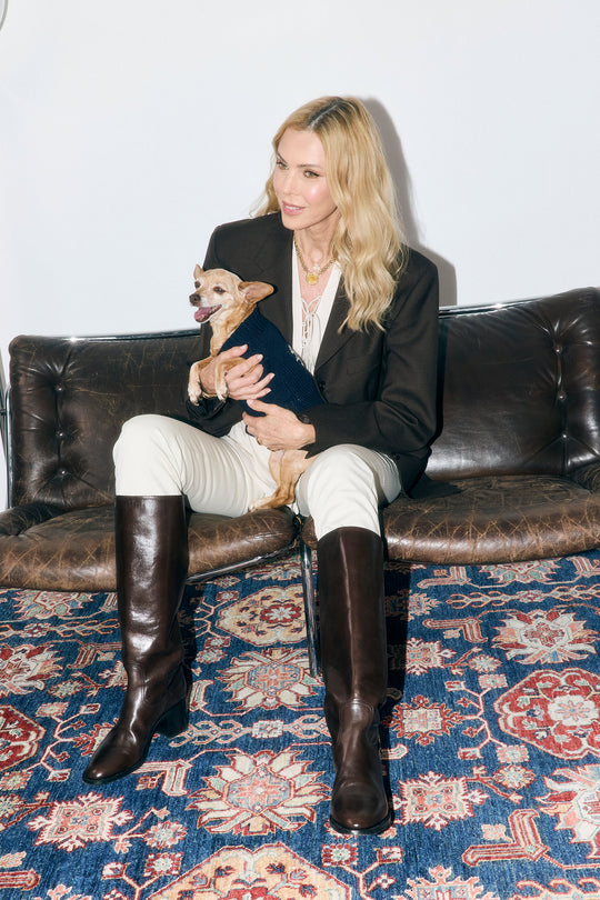 Mini Me Dog Intarsia Jumper - Dé Rococo