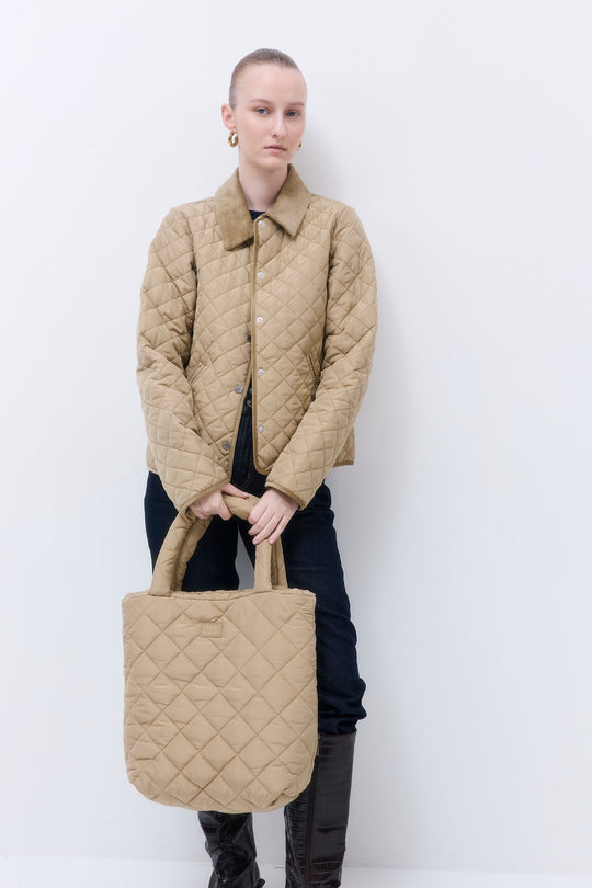 Quilted Boxy Carry All - Dé Rococo