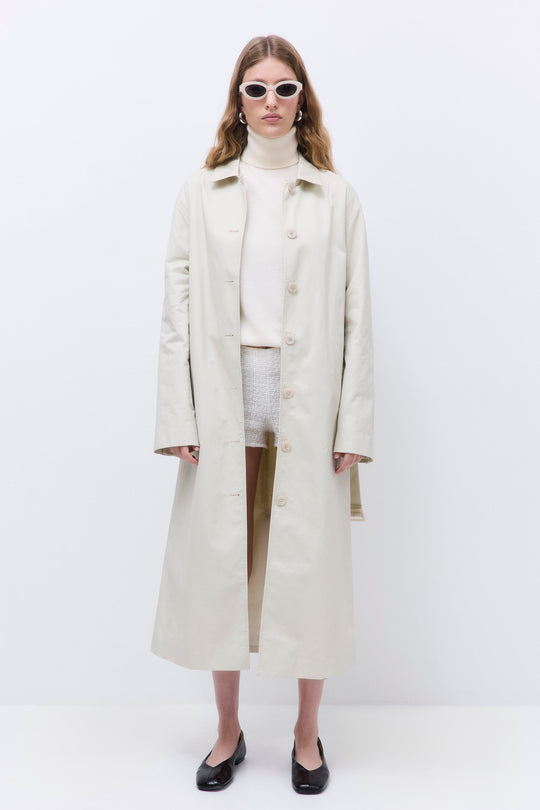 Straight Fit Trench Coat