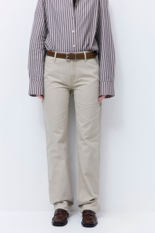 Washed Straight Pants - Dé Rococo