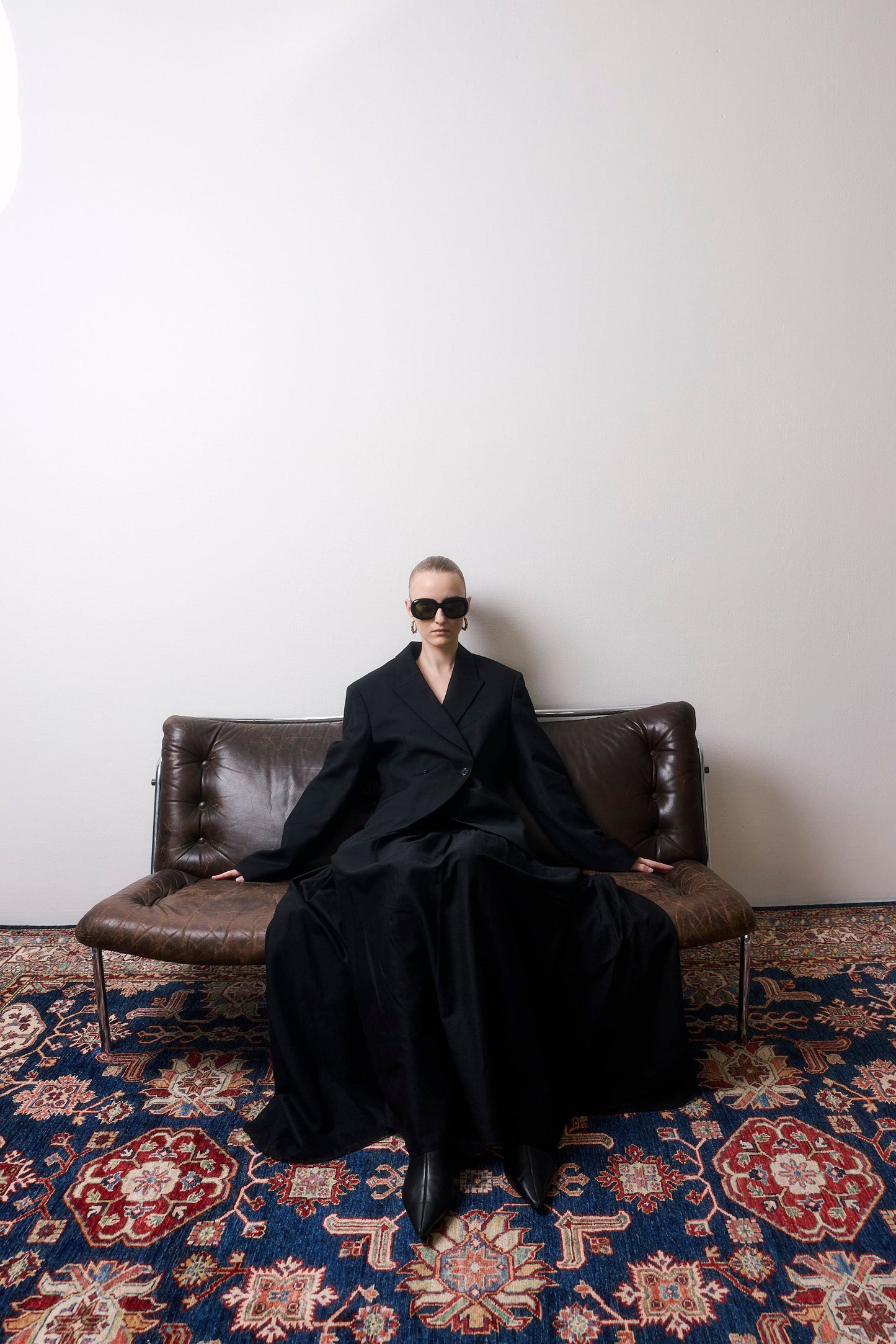 Pin Striped Tailored Hourglass Jacket - Dé Rococo