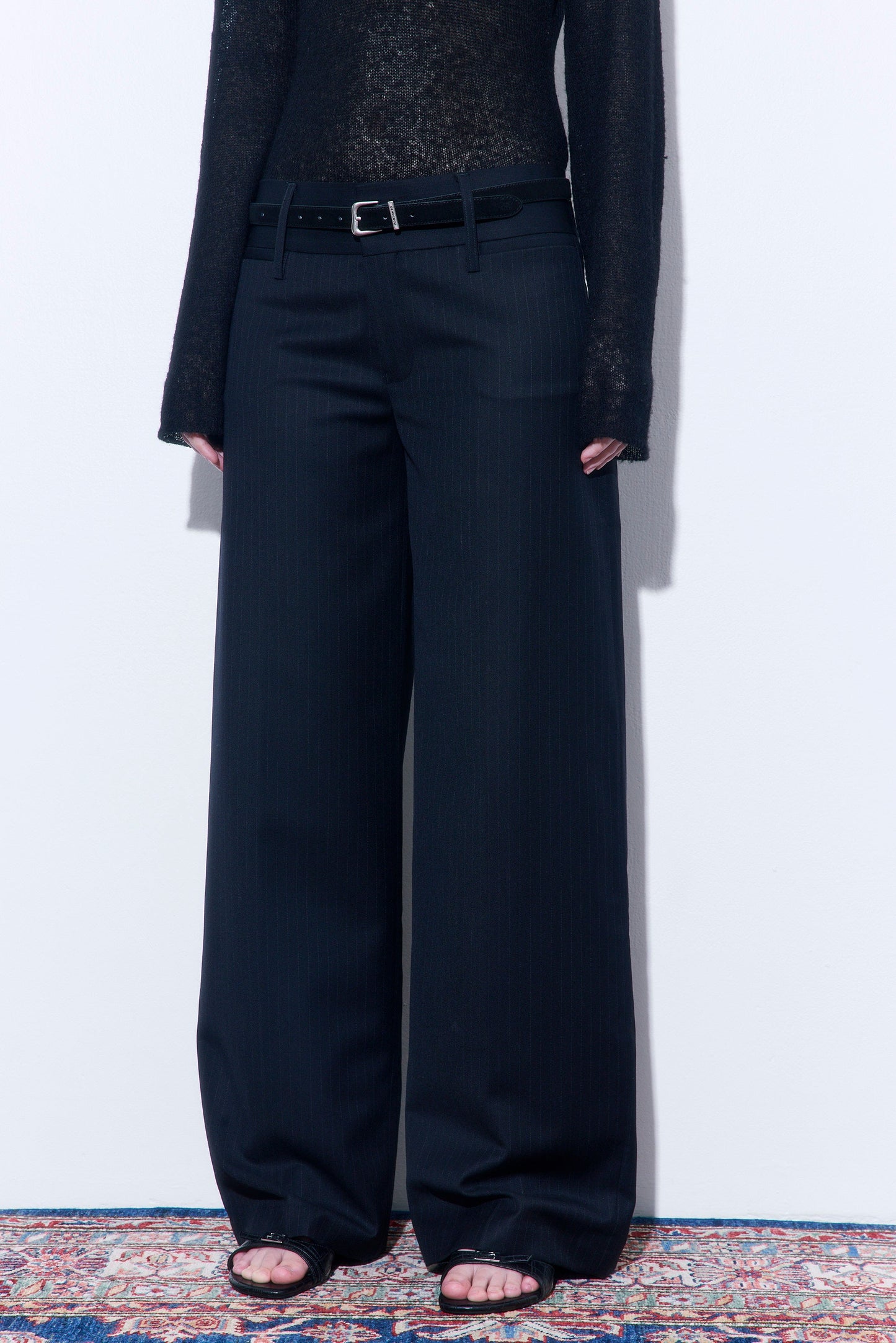 Pin Striped Tailored Pants