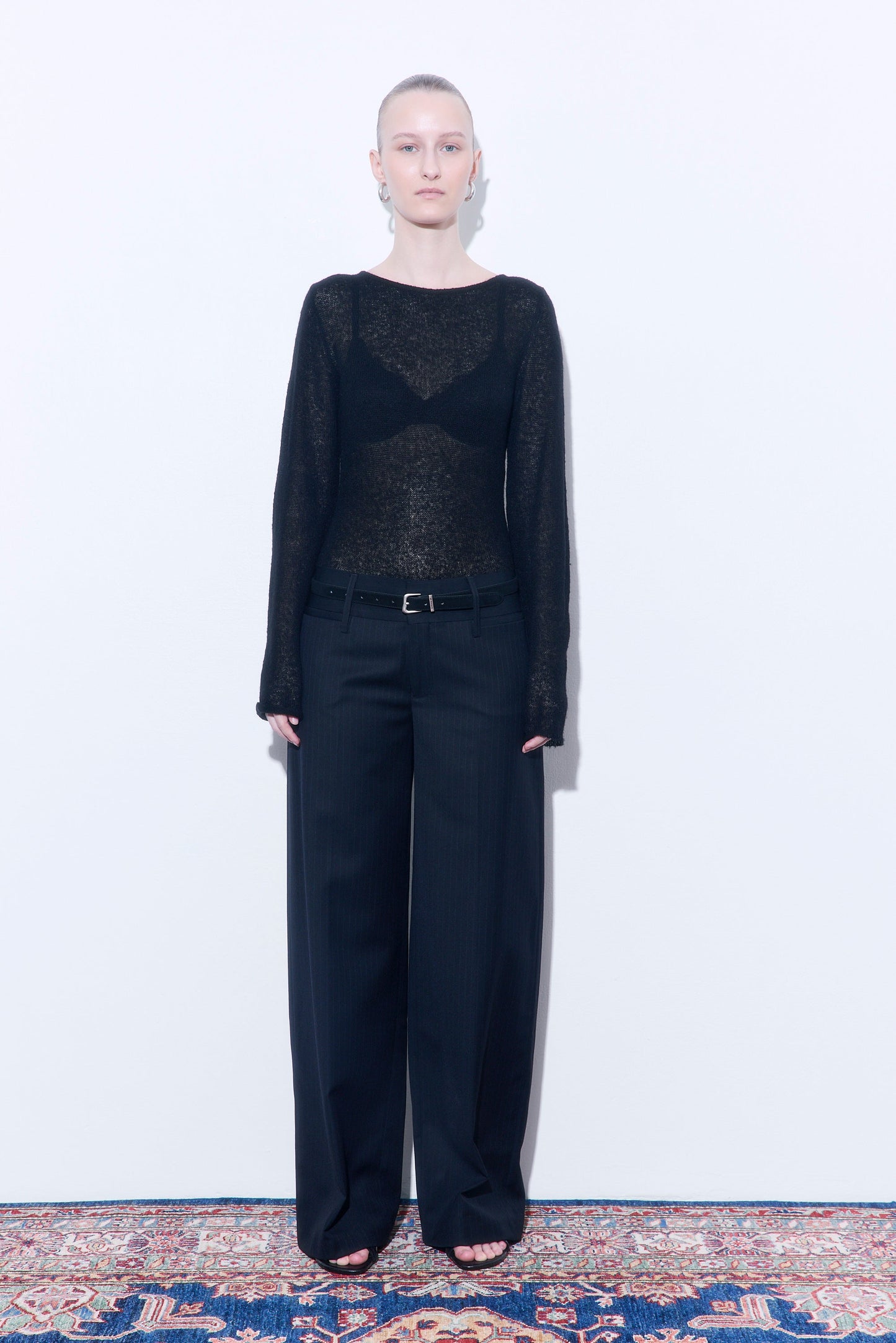 Pin Striped Tailored Pants