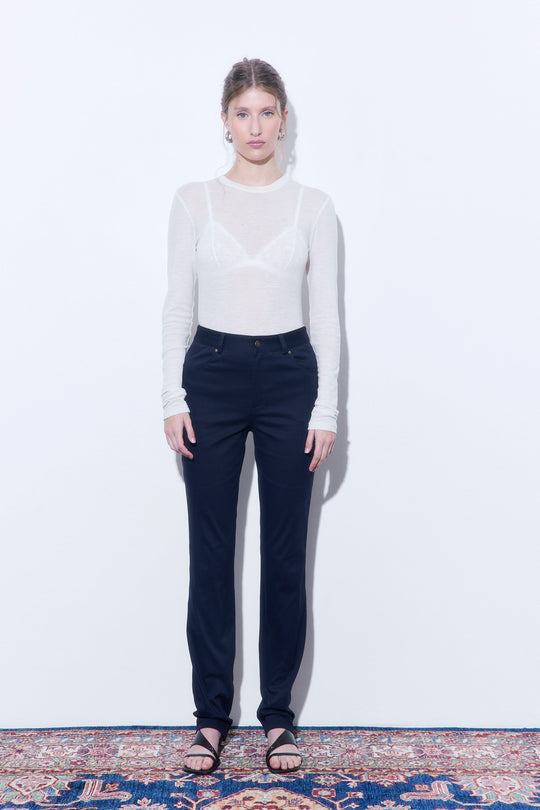 Fitted Full Length Pants - Dé Rococo