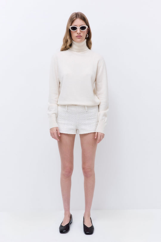 Tweed Micro Mini Shorts - Dé Rococo