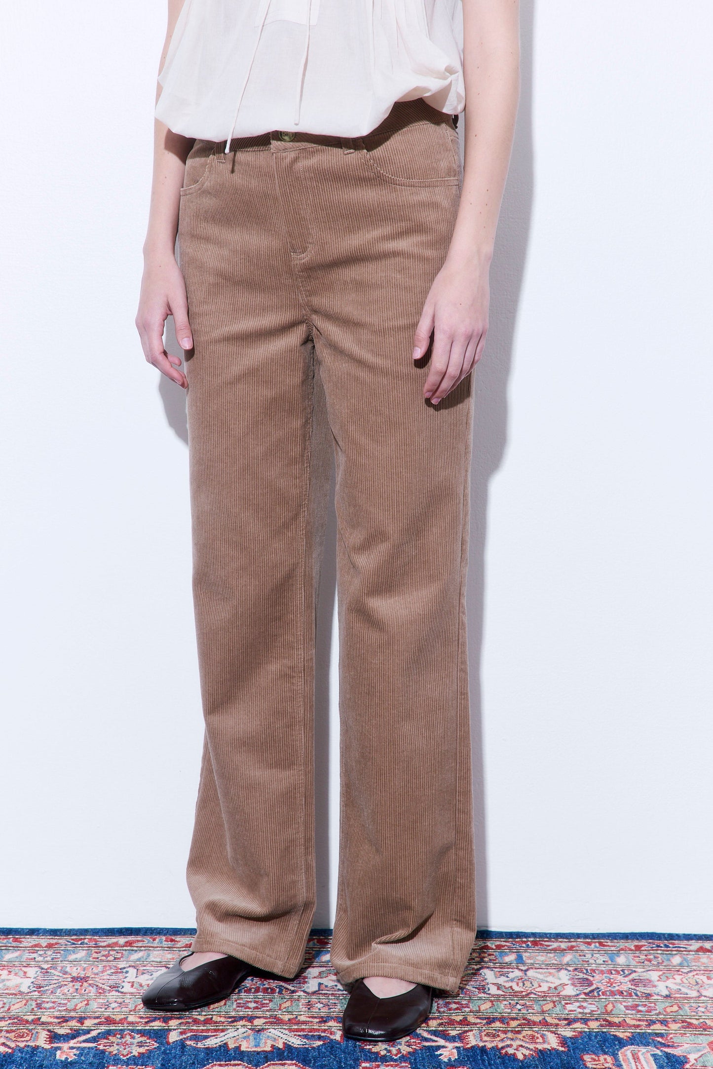 Corduroy Wide Leg Pants