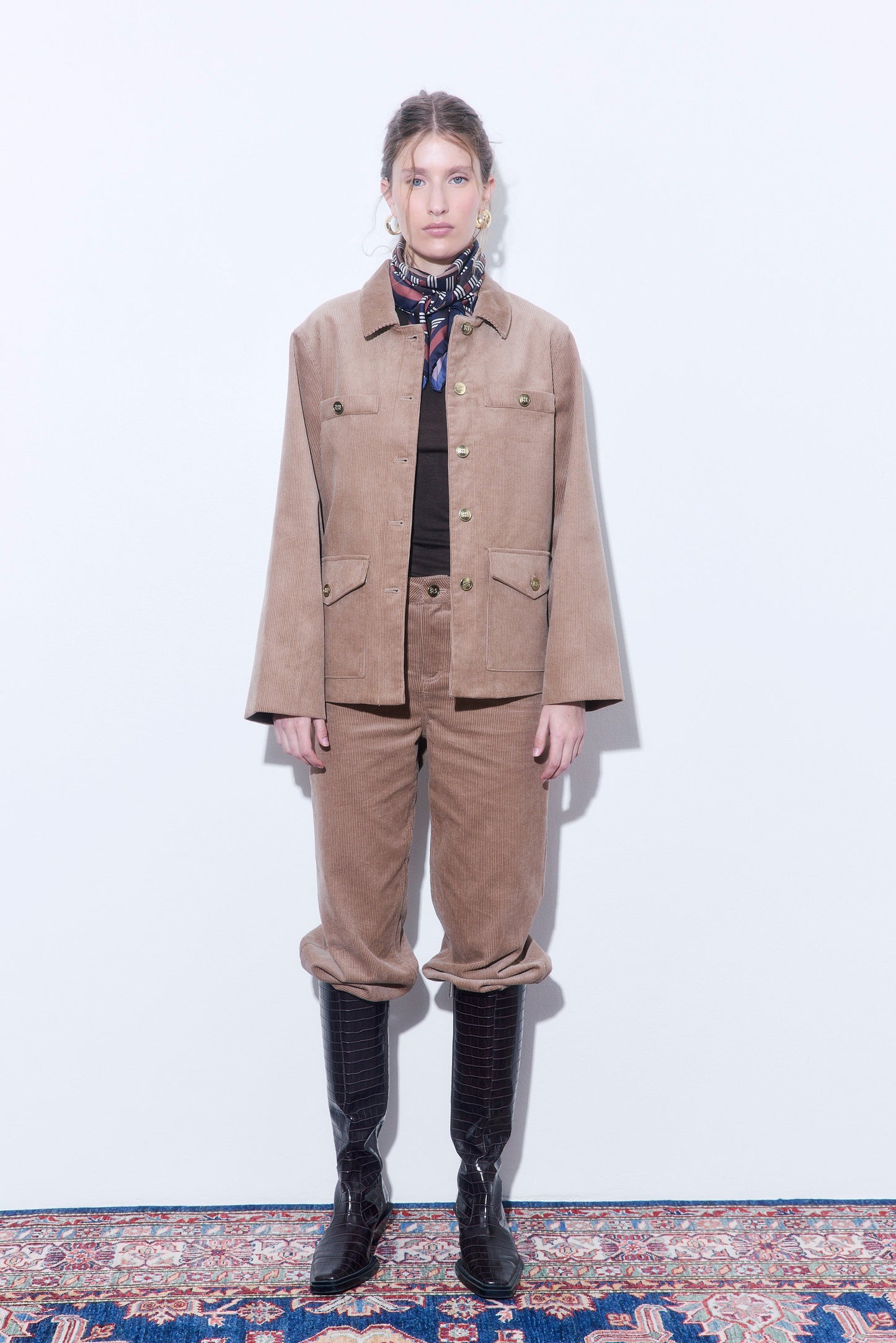 Boxy Corduroy Jacket