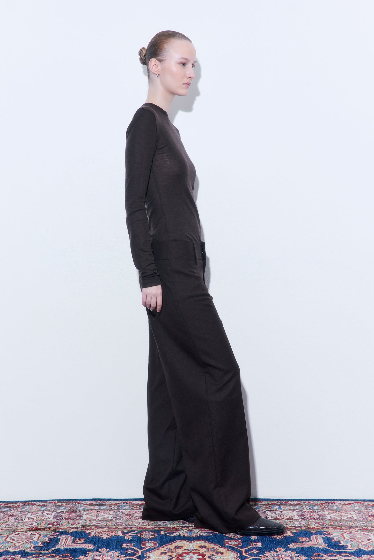 Fitted Thin Wool Long Sleeve - Dé Rococo