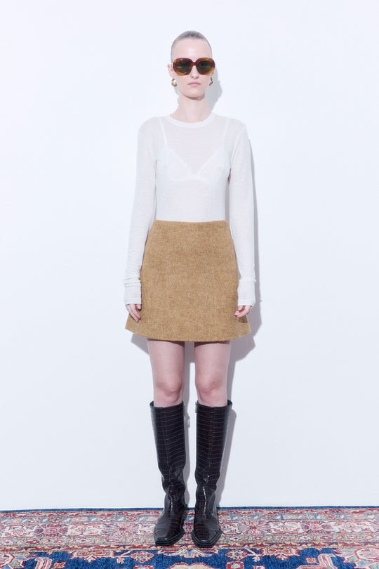 Fitted Thin Wool Long Sleeve - Dé Rococo