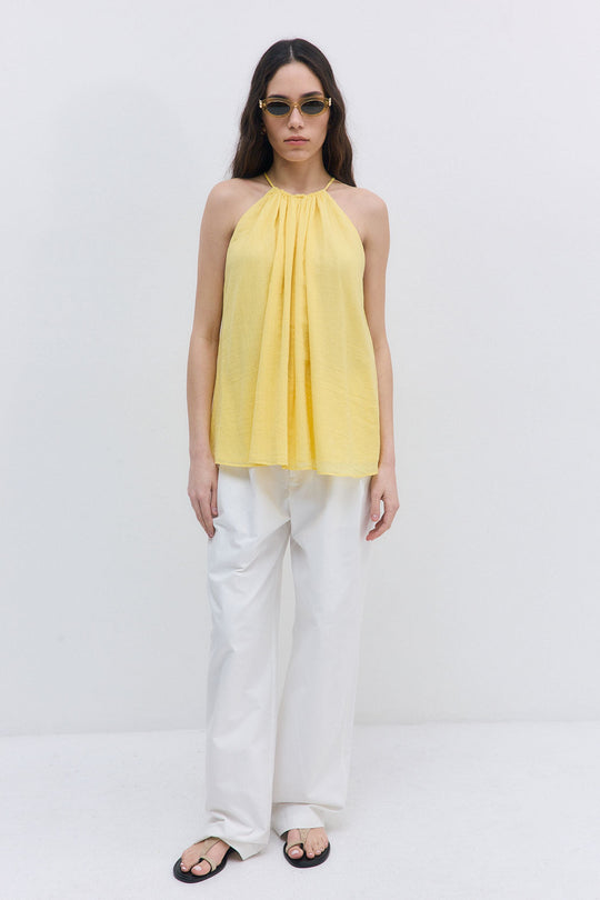 Sheer Cotton Tank Top