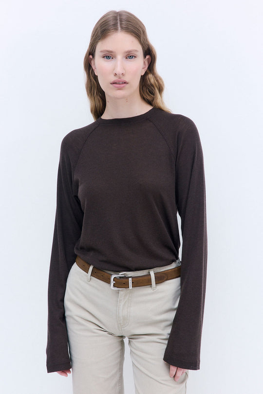 Oversized Wool Long Sleeve - Dé Rococo