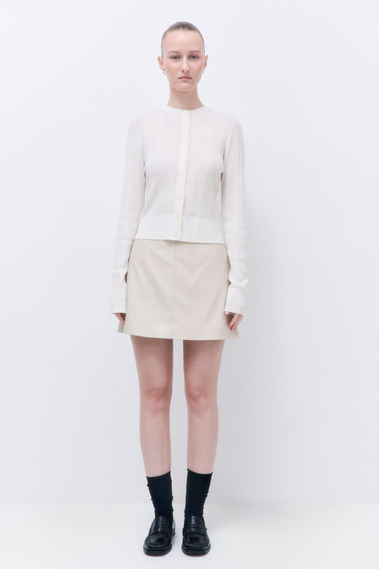 Merino Wool Loose Cardigan