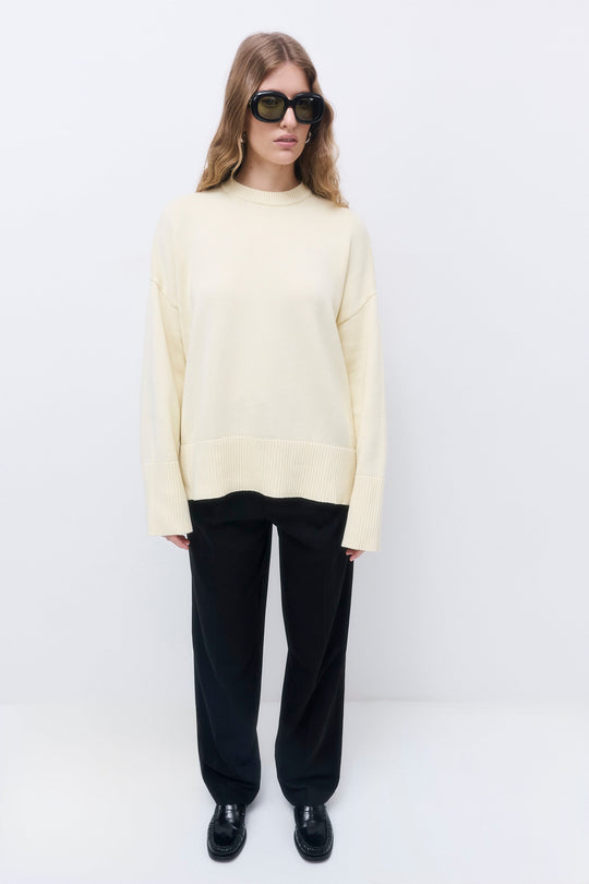 Oversized Crew Neck Jumper