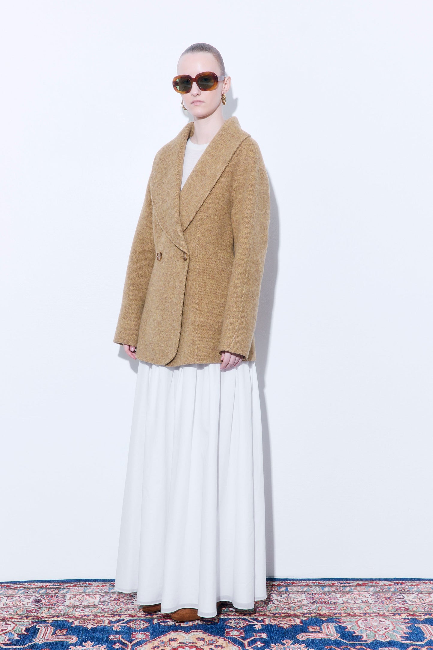 Hourglass Double Wool Coat