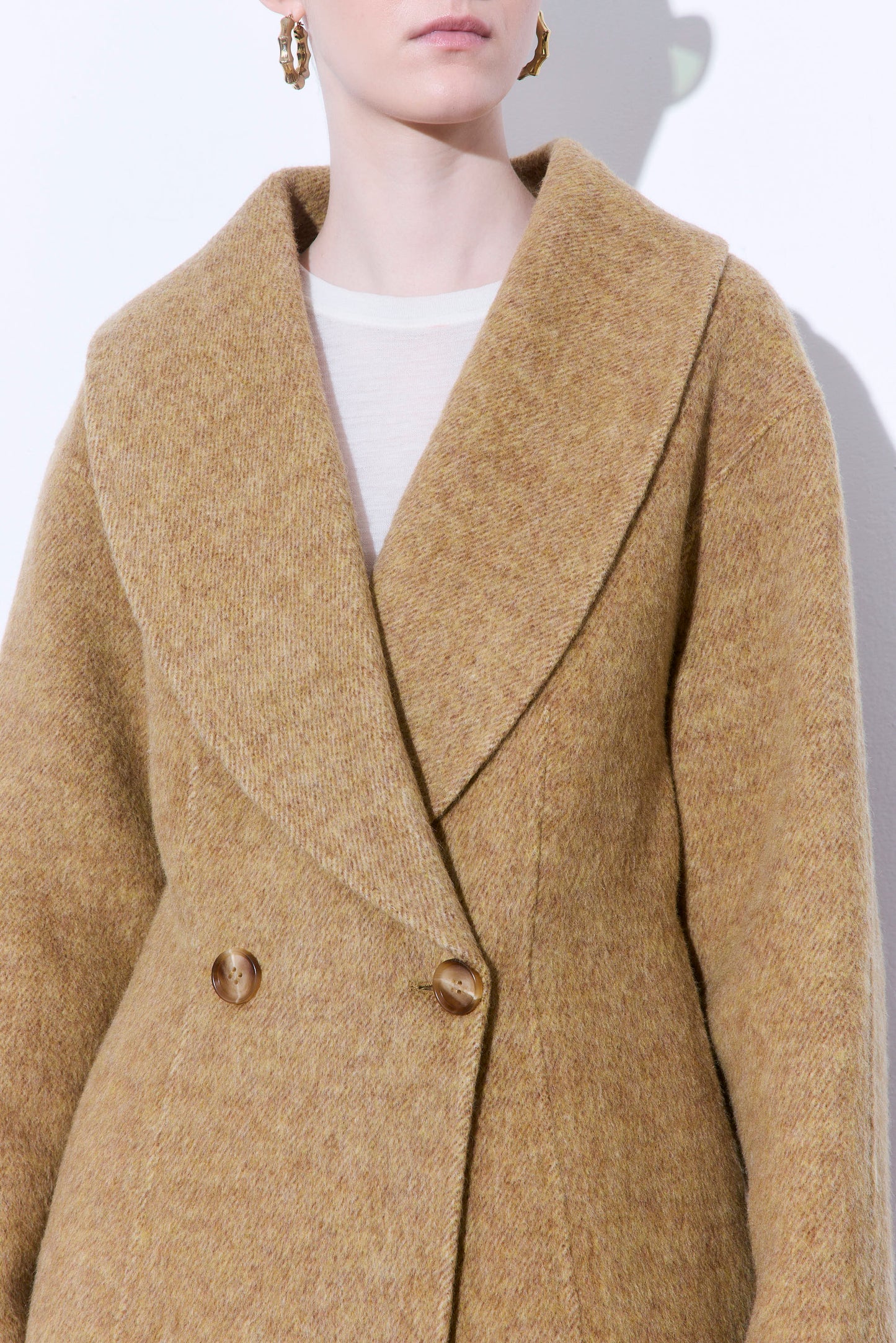 Hourglass Double Wool Coat