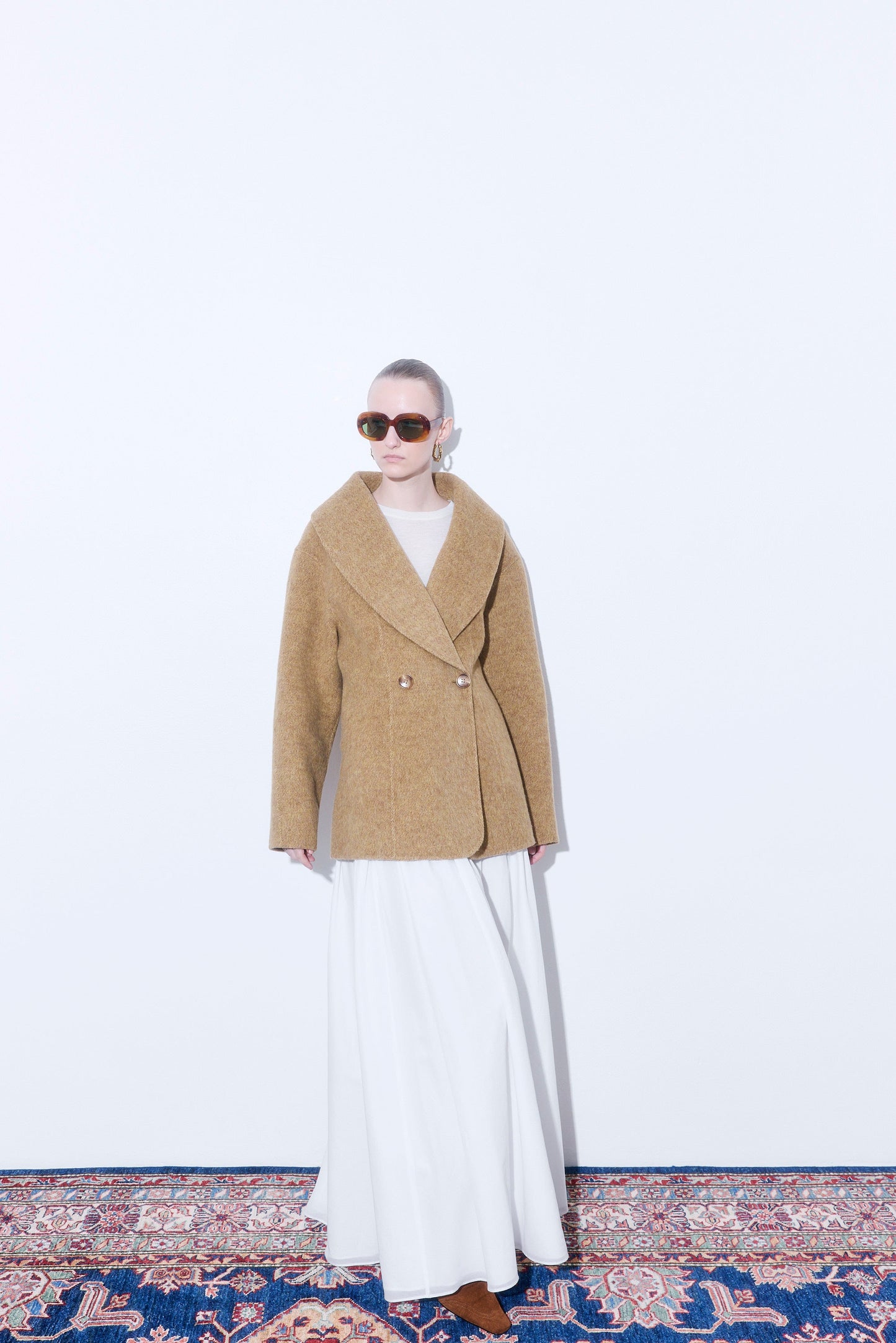 Hourglass Double Wool Coat
