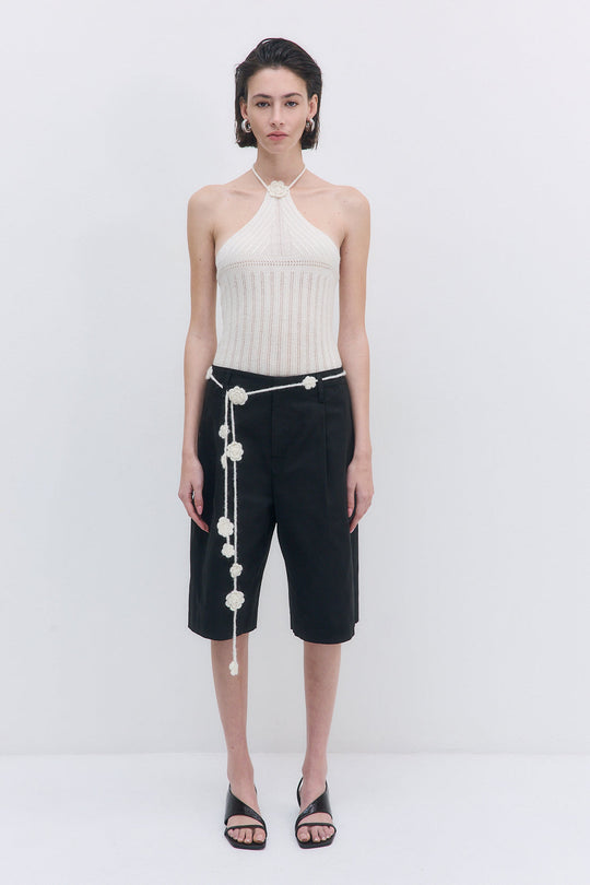 Fuzzy Halter Top - Dé Rococo
