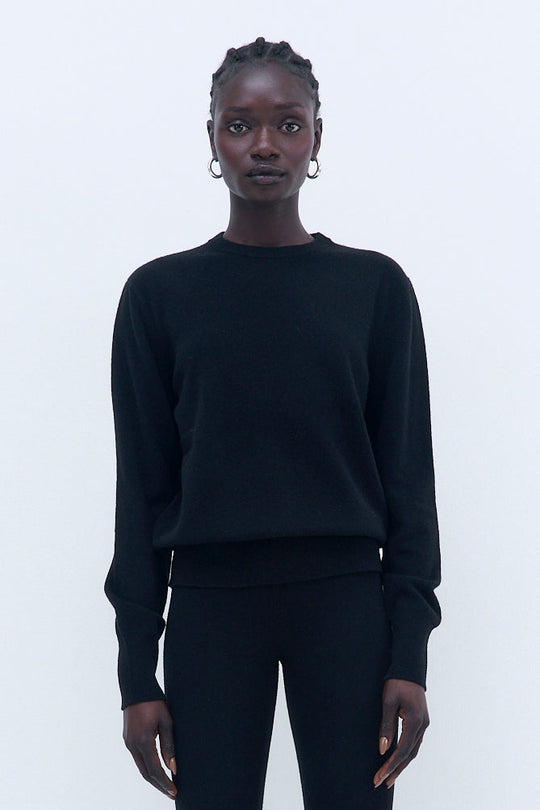 Wool Crewneck Sweater - Dé Rococo