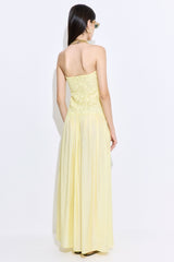 Lace Drop Waist Maxi Dress