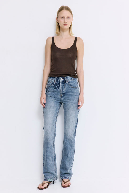 Strappy Wool Cami Top - Dé Rococo