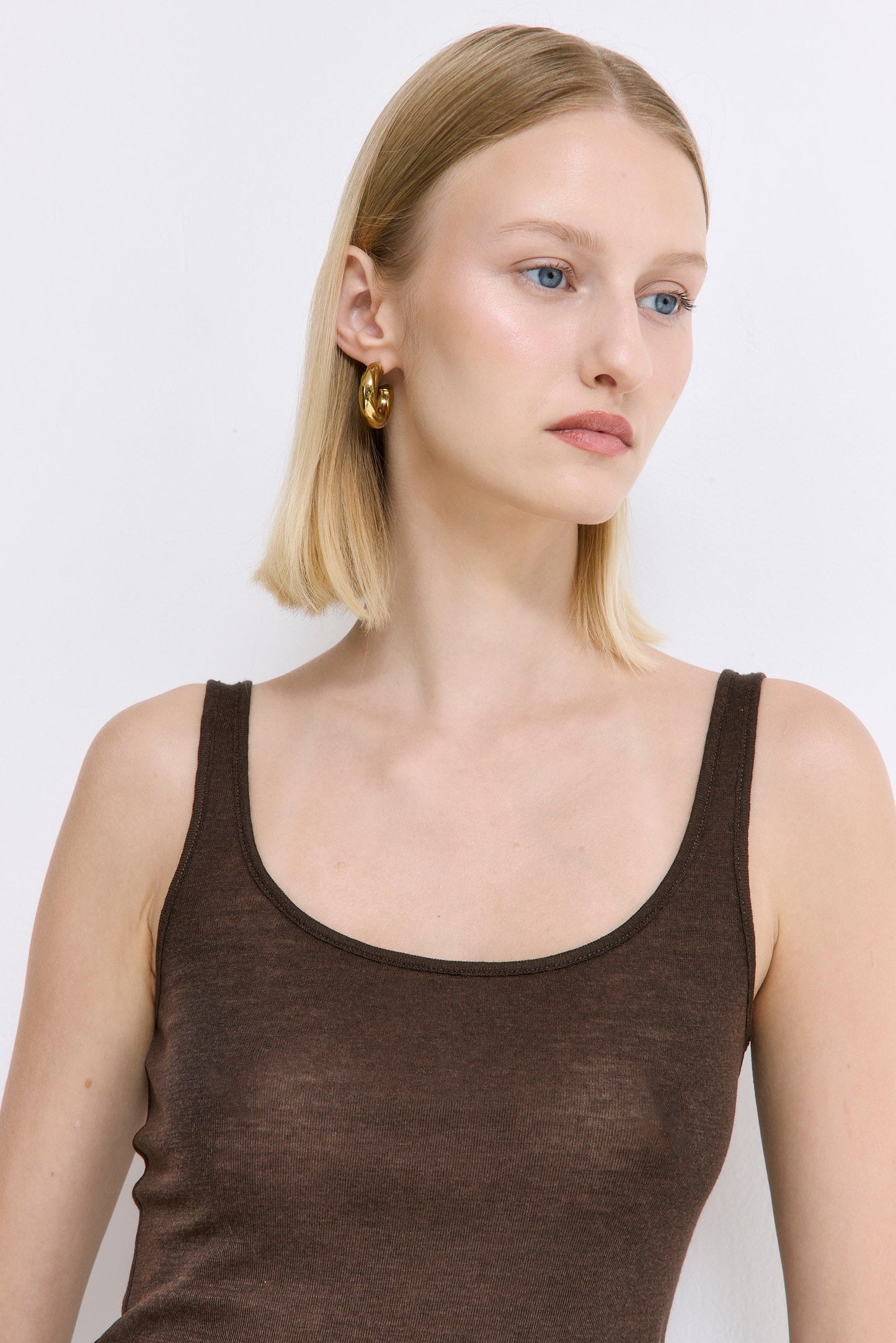 Strappy Wool Cami Top - Dé Rococo