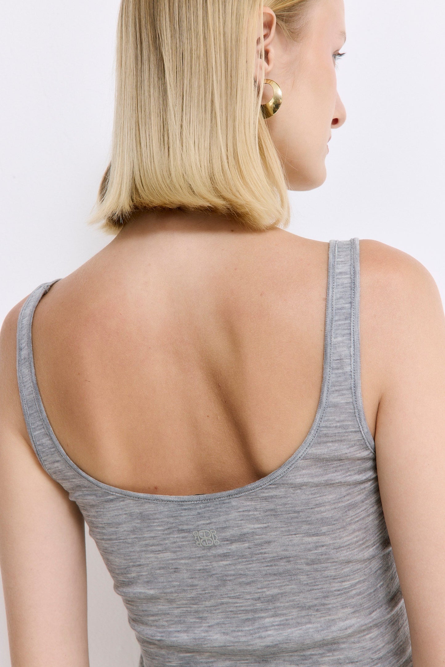 Strappy Wool Cami Top - Dé Rococo