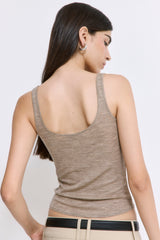 Strappy Wool Cami Top