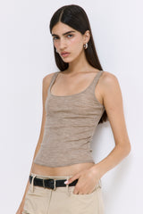 Strappy Wool Cami Top