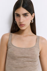 Strappy Wool Cami Top