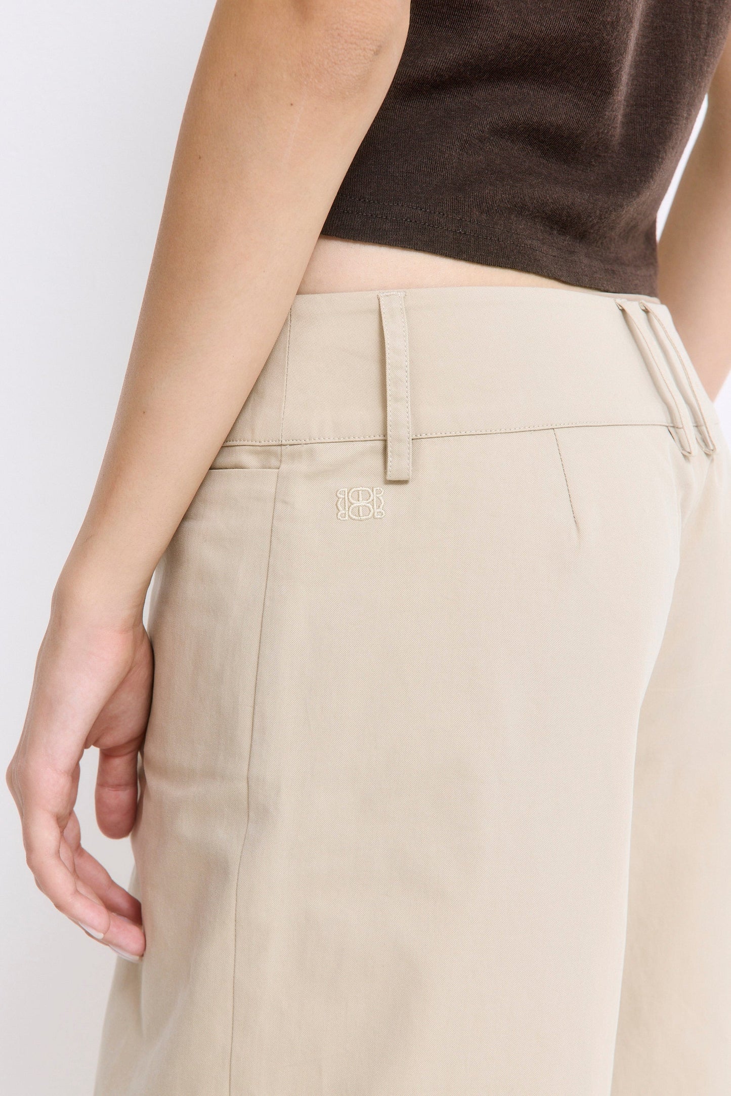 Wide Leg Cotton Pants - Dé Rococo