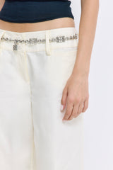 Wide Leg Cotton Pants