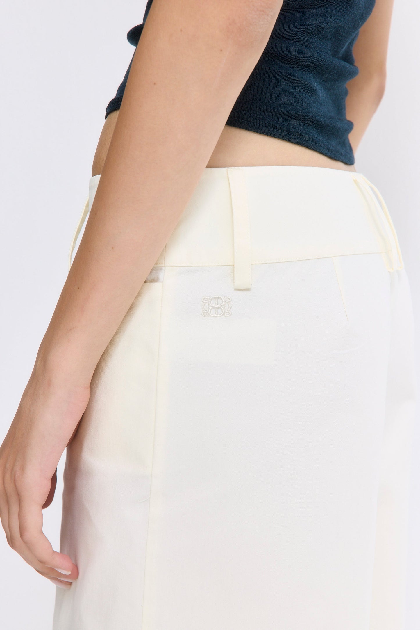 Wide Leg Cotton Pants - Dé Rococo
