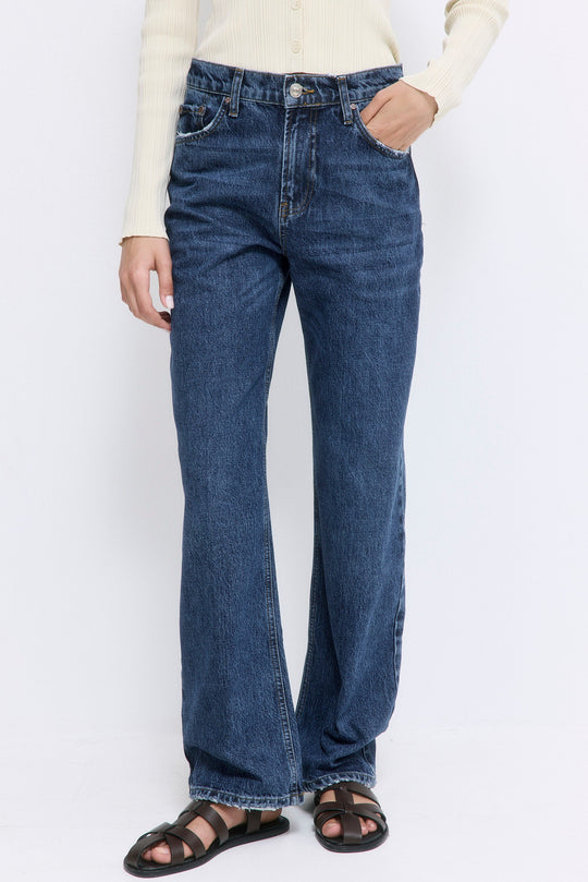 No.11| Mid Rise Full Length Baggy Denim - Dé Rococo