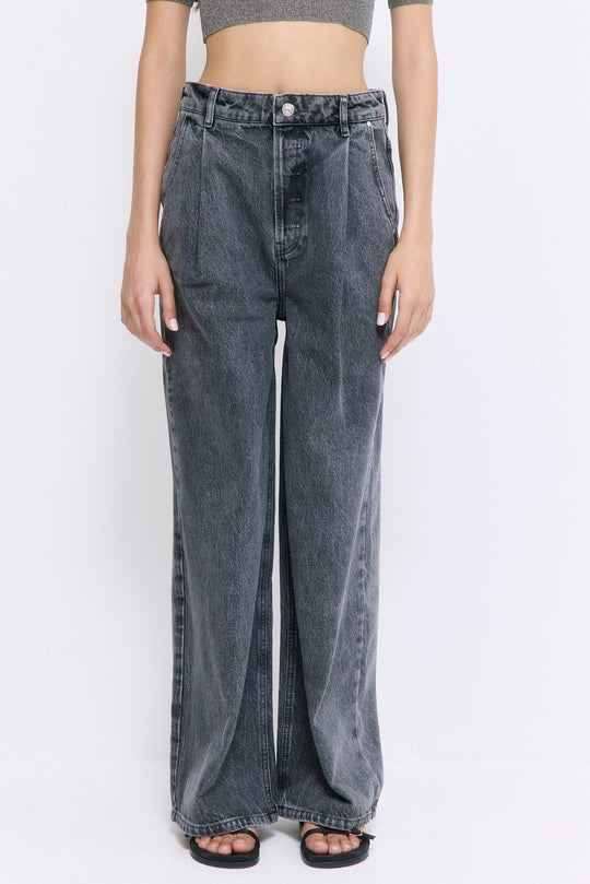 No.12| High Rise Super Wide Denim - Dé Rococo