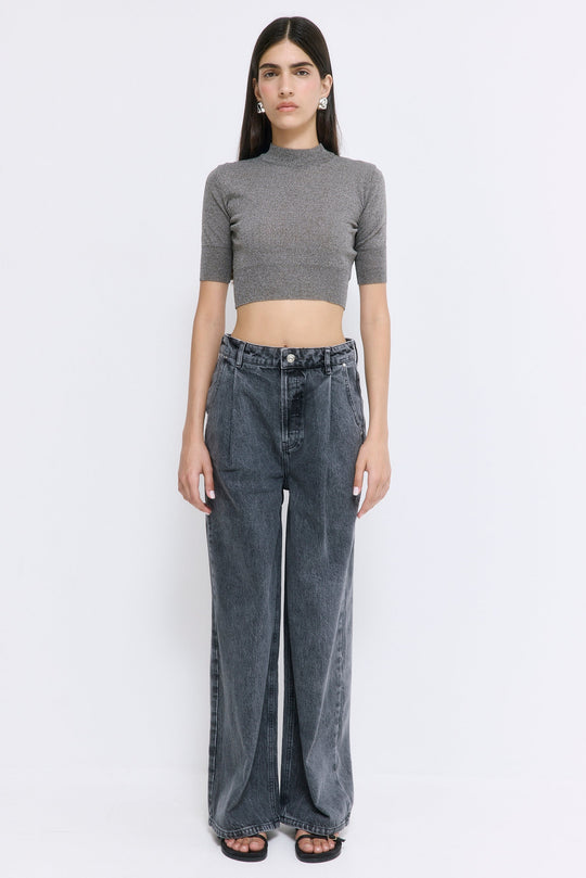 No.12| High Rise Super Wide Denim - Dé Rococo