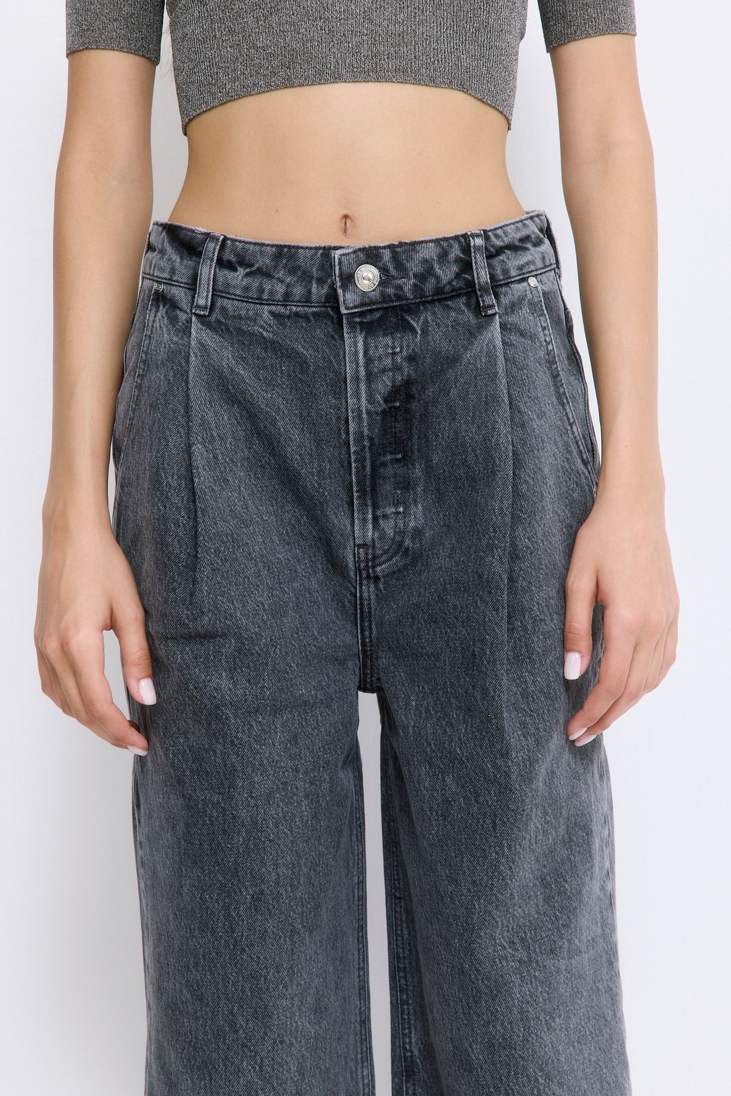 No.12| High Rise Super Wide Denim - Dé Rococo