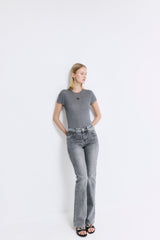 No.17| Mid Rise Bootcut Denim