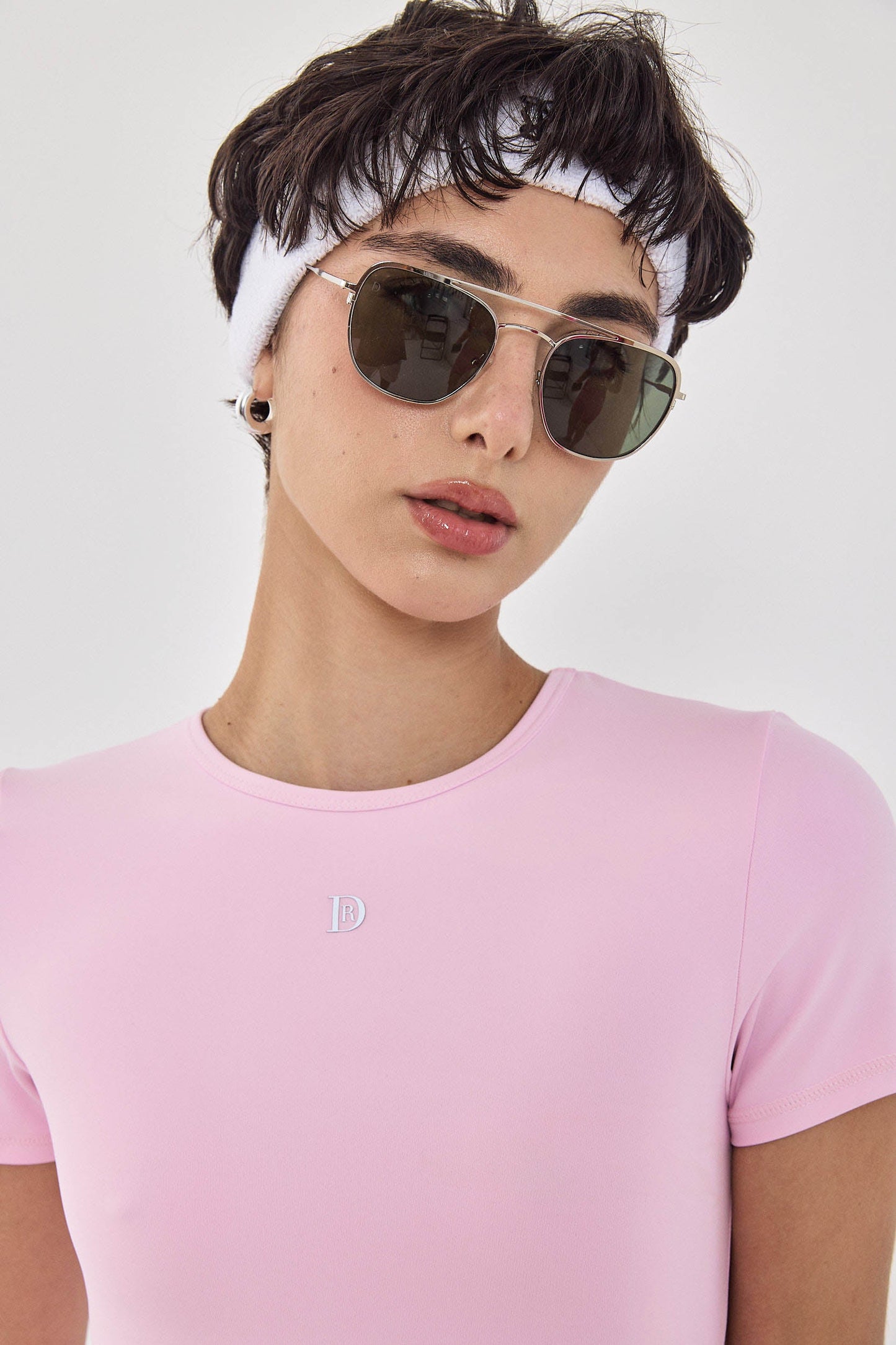 Dé Short Sleeved Cropped Top - Dé Rococo