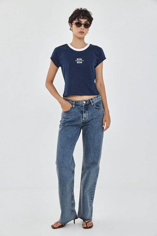 Ringer T Shirt - Dé Rococo