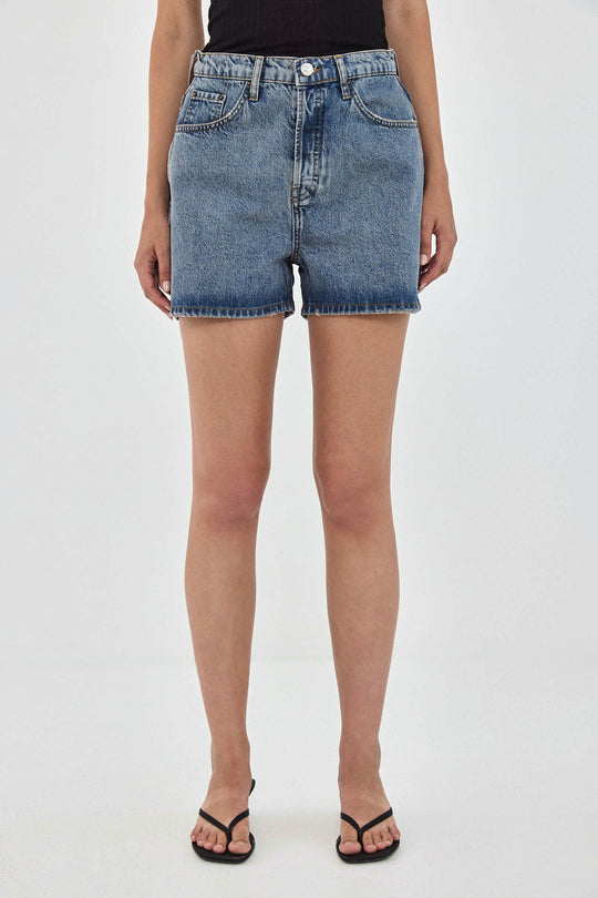 Baggy Denim Shorts - Dé Rococo