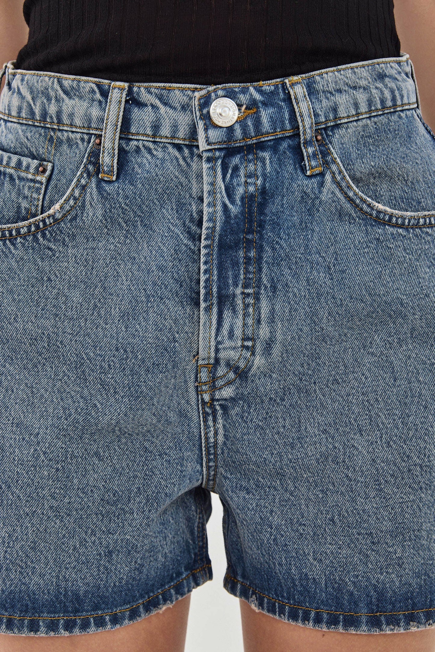 Baggy Denim Shorts - Dé Rococo