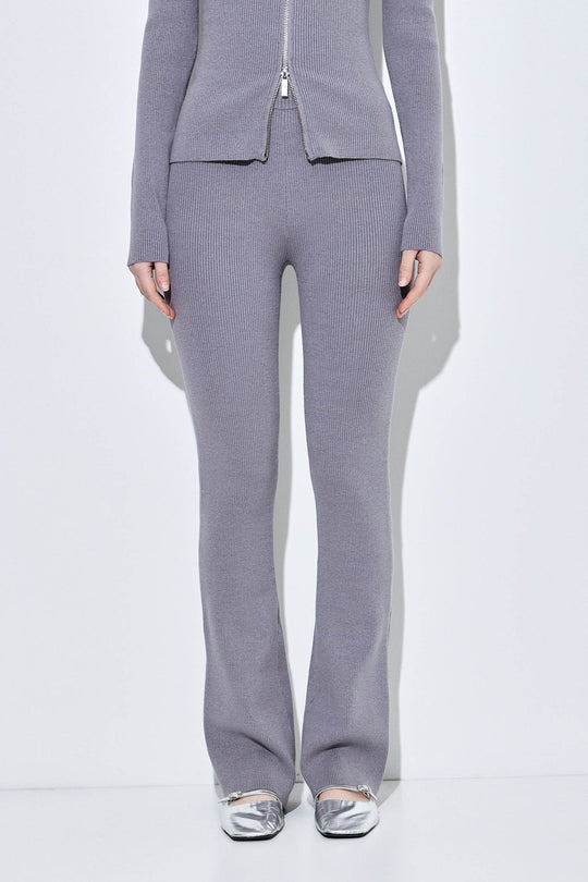 Ribbed Flared Leggings - Dé Rococo