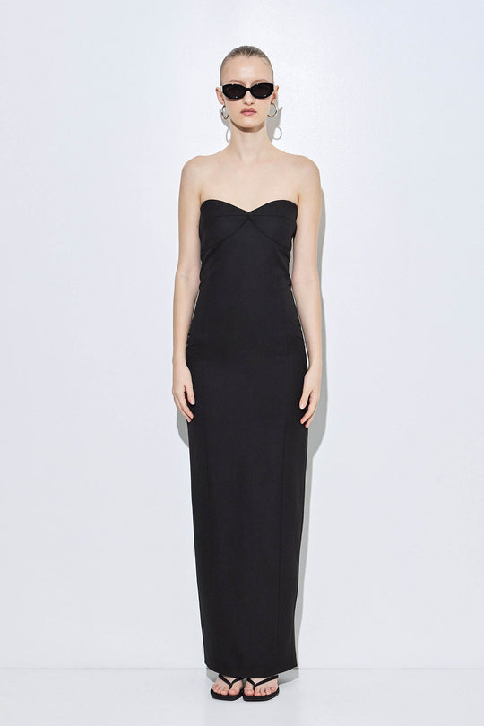 Tailored Daddy Corset Maxi Dress - Dé Rococo
