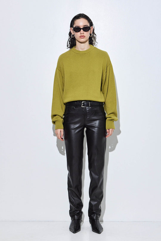 Cotton Crew Neck Sweater - Dé Rococo